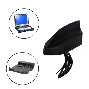 Thin Sharkfin Antenna for Panasonic Toughbook/Toughpad Mobile Docking Computers/Tablets and Gamber Johnson/Havis Docking Stations