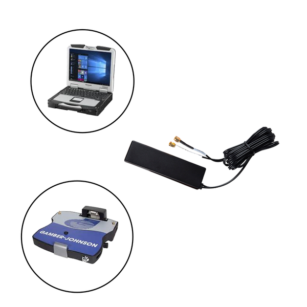 Covert Wedge Antenna for Panasonic Toughbook/Toughpad Mobile Docking Computers/Tablets and Gamber Johnson/Havis Docking Stations
