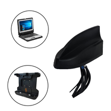 Thin Sharkfin Antenna for Panasonic Toughbook/Toughpad Mobile Docking Computers/Tablets and Gamber Johnson/Havis Docking Stations