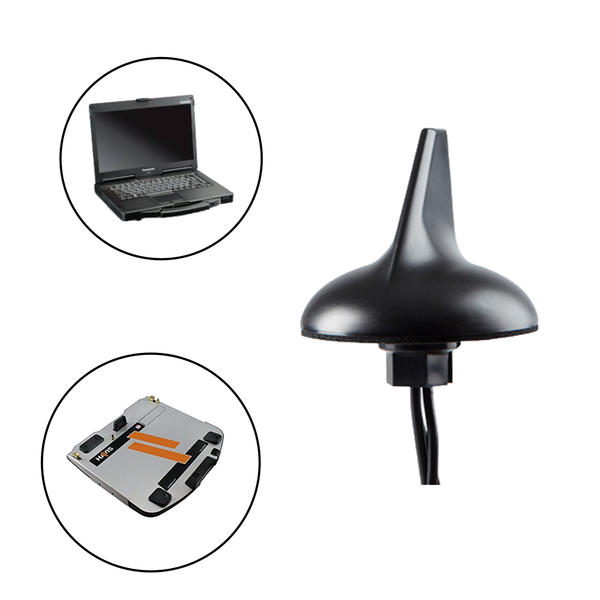 Sharkfin Antenna for Panasonic Toughbook/Toughpad Mobile Docking Computers/Tablets and Gamber Johnson/Havis Docking Stations