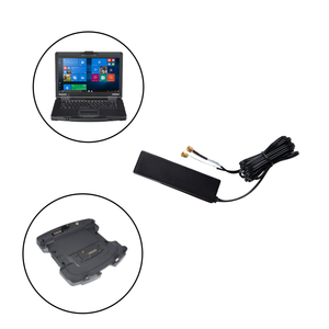 Covert Wedge Antenna for Panasonic Toughbook/Toughpad Mobile Docking Computers/Tablets and Gamber Johnson/Havis Docking Stations
