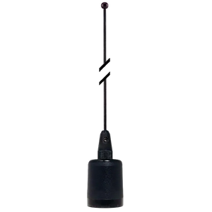 12.5 Inch GMRS Mobile UHF Whip Antenna with Black NMO Base. RBC-450-2-N.