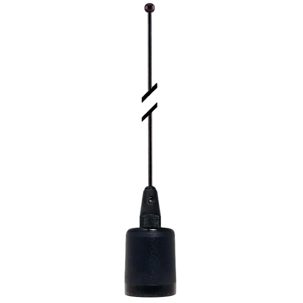 12.5 Inch GMRS Mobile UHF Whip Antenna with Black NMO Base. RBC-450-2-N.