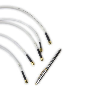 4G/5G, 5-in-1 Antenna for Mobile Cellular Routers with 17 ft. Cables (Band 71, CBRS, WiFi6), White RBDM-G55WW-17-SSSRR-W