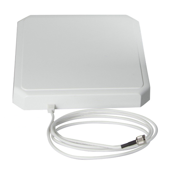 10x10 inch IP54 RHCP Antenna for FCC RFID Readers: Impinj R420 & Zebra FX7500