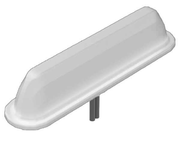 Ultra Slim MIMO/Dual LTE Antenna For Digital Sign, Kiosk, Enclosure or Vehicle - 2 x 3ft Cellular Coaxial Cable with SMA Male Connectors