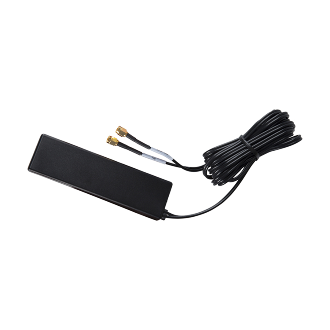 GPS+3G/4G/LTE No Drilling-Adhesive Mount Antenna for Dashboard/Windshield. 10 ft Cable & TNC Male