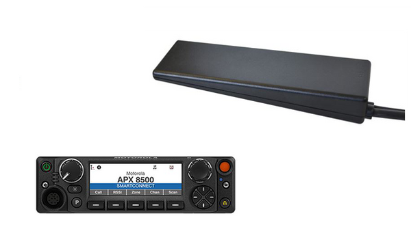 APX8500 Antenna for GPS and 2.4 GHz WiFi with QMA. Dash or Glass Mount. No Drilling Required. RG4A-10SQM.