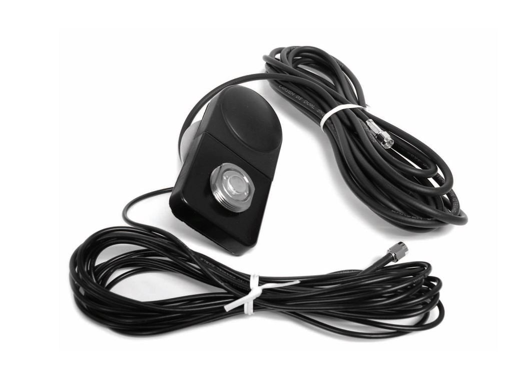 Roof mount Active GPS antenna + NMO mount for additional Antenna, RGPS-NMOT-17-SS