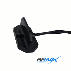 Dual WiFi Magnetic Mount Black Antenna with 2 x WiFi SMA Male and 10 Ft Cable
