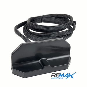 Dual WiFi Magnetic Mount Black Antenna with 2 x WiFi RP SMA Male and 10 Ft Cable