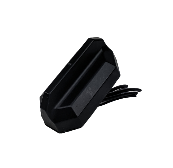 4-in-1 Black Multi-Band Antenna with 1 x WiFi, 1 x GNSS, and 2 x 3G/4G/LTE