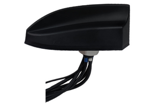 Shark Fin Antenna with 1x LTE, 1x GNSS Element and 2x TNC-Male Connectors
