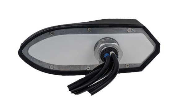 Shark Fin Antenna with 1x WiFi, 1x LTE, and 1x GNSS Element and 3x TNC-Male Connectors