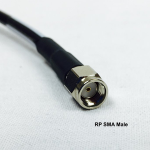 GPS + 2 x 3G/4G/LTE + 2 x Dual WiFi No Drilling - Adhesive Mount Antenna for Dashboard/Windshield. 10 ft Cable.