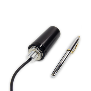 Black Permanent Mount IP67 Omni Antenna For 433 Mhz and 4 Feet cable terminated with SMA Male connector