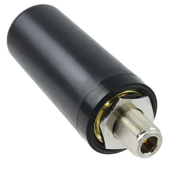 Black Permanent Mount IP67 Omni Antenna For Cellular 3G 4G LTE with N-Female Connector