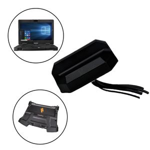 Rugged Fin Antenna for Getac Mobile Docking Computers/Tablets and Gamber Johnson/Havis Docking Stations