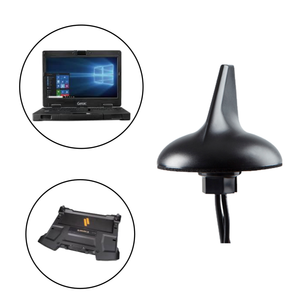 Sharkfin Antenna for Getac Mobile Docking Computers/Tablets and Gamber Johnson/Havis Docking Stations