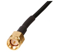 LTE and GNSS Vehicular Antenna Direct Mount with 3x SMA-Male Connectors