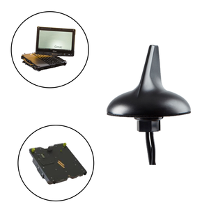 Sharkfin Antenna for Getac Mobile Docking Computers/Tablets and Gamber Johnson/Havis Docking Stations