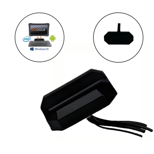 Zebra -Xplore: Antennas for Rugged Tablet Computers: XBOOK, XPAD, XSLATE. Direct or Mag Mount.