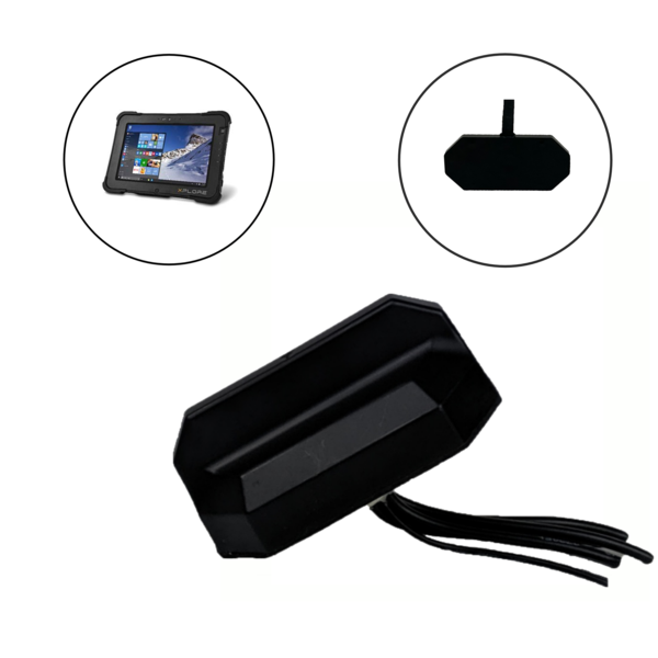 Zebra -Xplore: Antennas for Rugged Tablet Computers: XBOOK, XPAD, XSLATE. Direct or Mag Mount.
