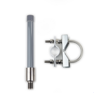 Bracket for small diameter omni-directional stick antennas