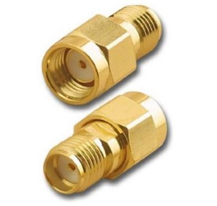 RSM-SSF: RP SMA Male to SMA Female adapter