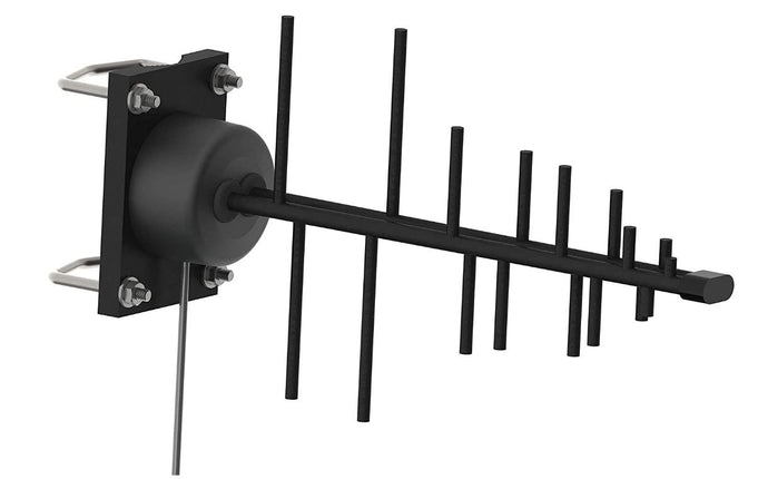 5G/4G/LTE Band 71, CBRS Outdoor/Heavy duty Cellular Wideband Yagi Antenna, 9 Elements, 615-6100 MHz Directional Antenna