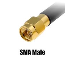 RBMM-55-SS-12: MiMo 3G/4G/LTE Magnetic Mount Cellular Antenna for Kiosks, ATM & Digital Signage. Dual 12 ft. Cables & SMA Connectors